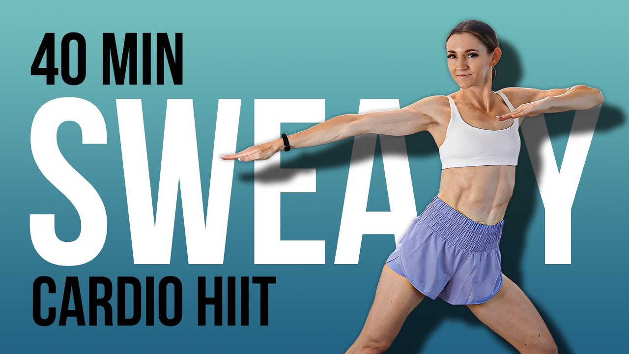 40 MIN CARDIO HIIT - NO JUMPING - All Standing SUMMER SHRED | Super ...