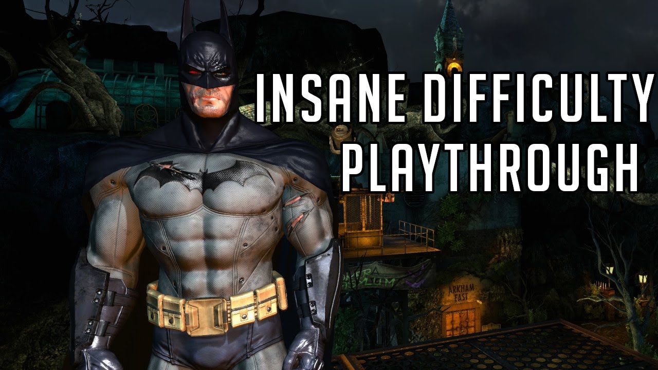 Batman Arkham Asylum Ein Rätsel Hat Viele Seiten Batman Arkham Asylum Insane Difficulty Mod Full Walkthrough! - YouTube