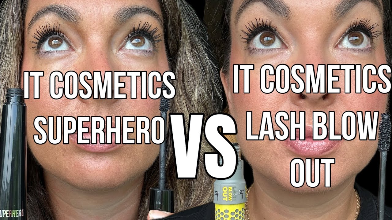 IT Cosmetics Superhero vs Lash Blowout Mascara | Лучшая тушь IT Cosmetics для длины и изгиба ресниц