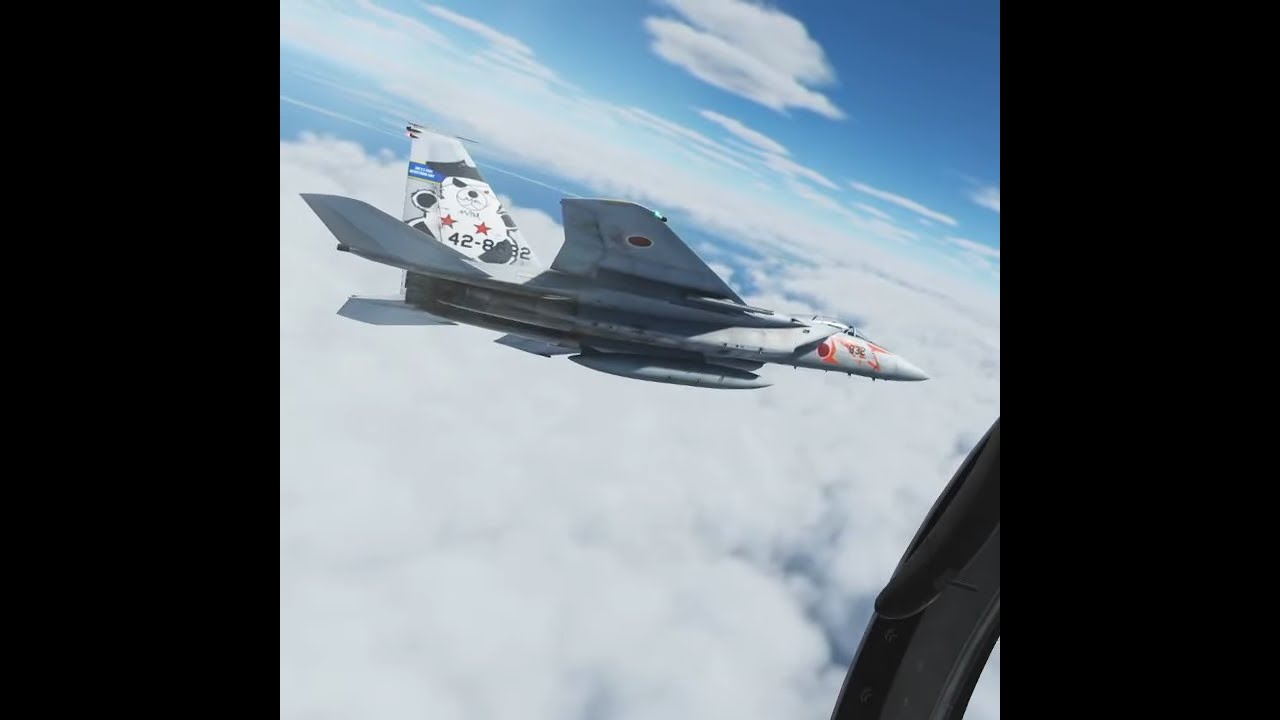 【フライトシミュレータ】DCSWorld F-15 Photo Mission Multiplay