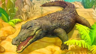 Крокодил Гена в Симуляторе Семьи Крокодила Онлайн #1 Кид вырастил маленького Чебурашку на пурумчата