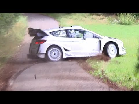 Valtteri Bottas Ford Fiesta WRC Test | Spins, Mistakes & On the Limit