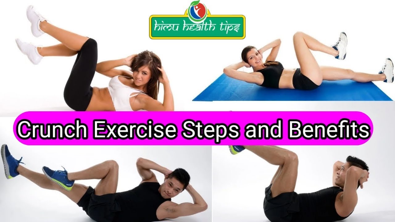 crunch exercise for belly fat in hindi Crunch Exercise Steps and