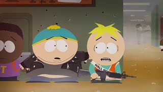 Cartman y Butters en el TIROTEO de La ESCUELA, South park Capítulos completos en español