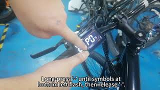 RK15 non-power-assisted instrument restore factory settings EN