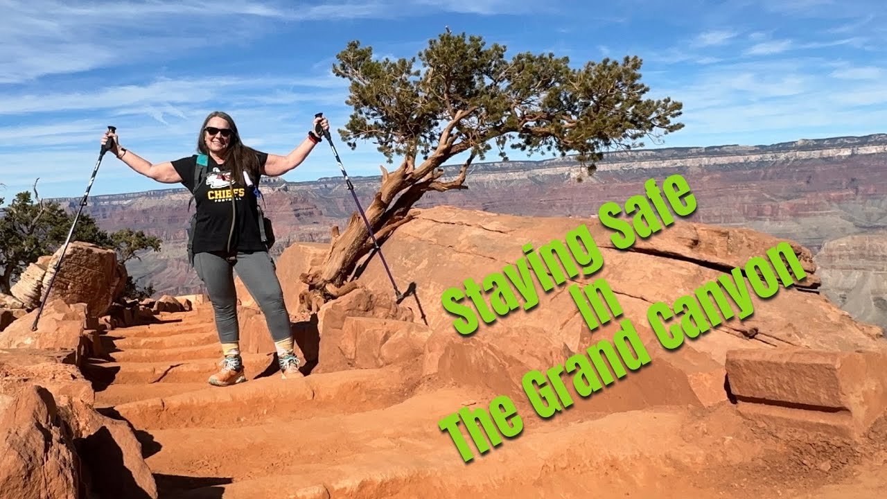 Staying Safe In The Grand Canyon While Hiking - YouTube