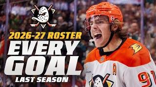 Every Goal Scored Last Season by the 2026-27 Anaheim Ducks Roster