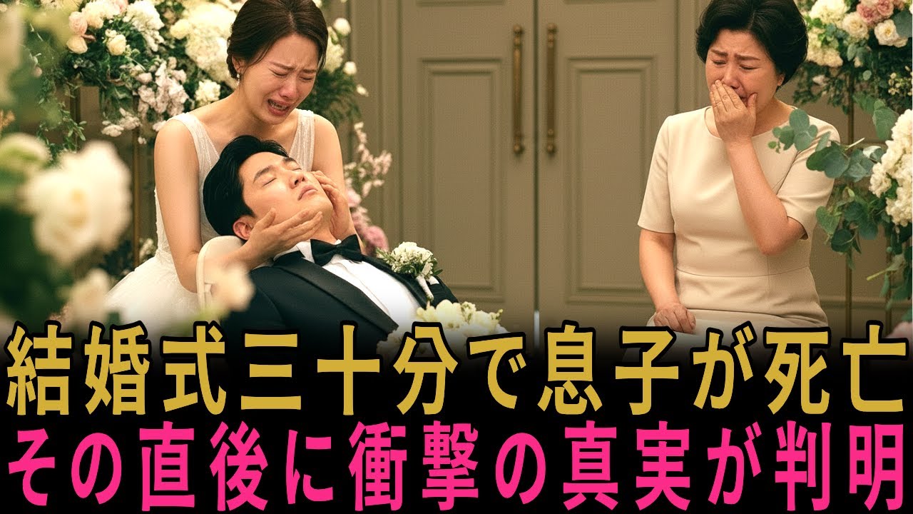 結婚式三十分で息子が死亡その直後に衝撃の真実が判明