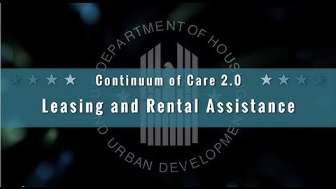 Leasing and Rental Assistance Under the CoC Program