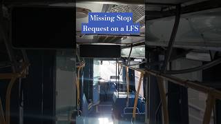 MTA NYCT Bus: Missing Stop Request sign on an MTA 2015 Nova Bus LFS