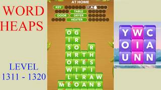 Word Heaps Level 1311 - 1320 | All Answers | Walkthrough
