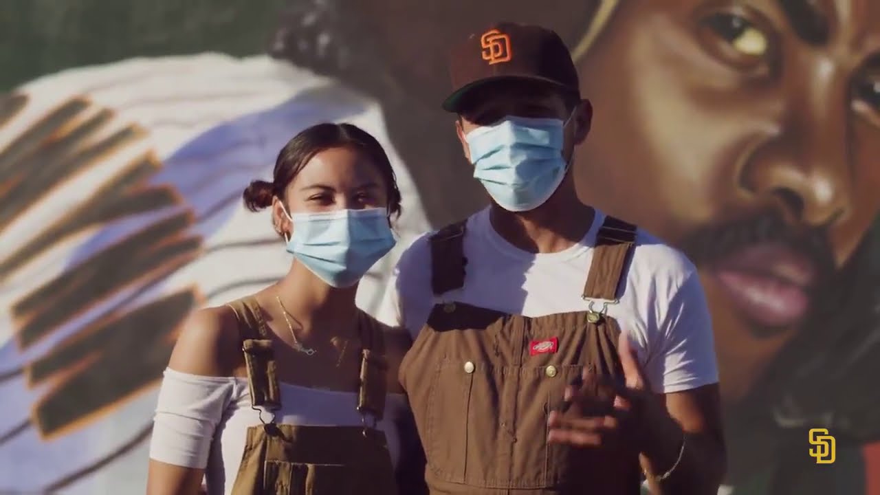 Tony Gwynn mural unveiled in City Heights | Painting Mr. Padre