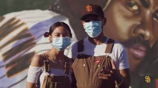 Tony Gwynn mural unveiled in City Heights | Painting Mr. Padre Details