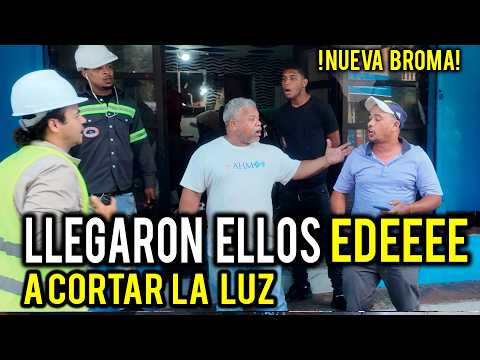 BROMA,, LLEGO EDEEEE A CORTAR LA LUZ  Y RECIBE DESCARGA ELECTRICA