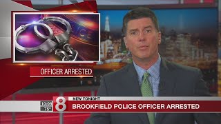 Brookfield police officer charged after allegedly breaking wife's nose with door