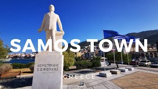 Samos town, Greece ► Video guide, 3 min. | 4K
