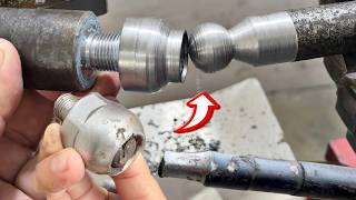 If The Steering Tie Rod End Breaks | You Can Make a New One Yourself | If Not | See This Procedure