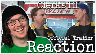 CLERKS 3 Official Trailer Reaction! Clerks III | Kevin Smith | Jay & Silent Bob