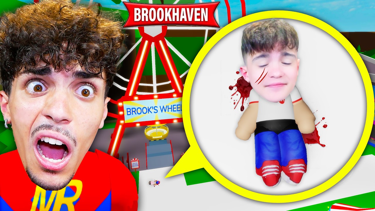 MIO FIGLIO è CADUTO DALLA RUOTA PANORAMICA su BROOKHAVEN ROBLOX E SI è FATTO MOLTO MALE!