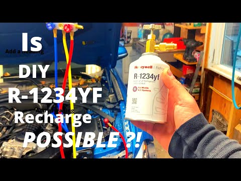 DIY AC R1234YF Refrigerant recharge, Can you DIY it?! - Rebuilding BMW M2  from auction - Part 7. 