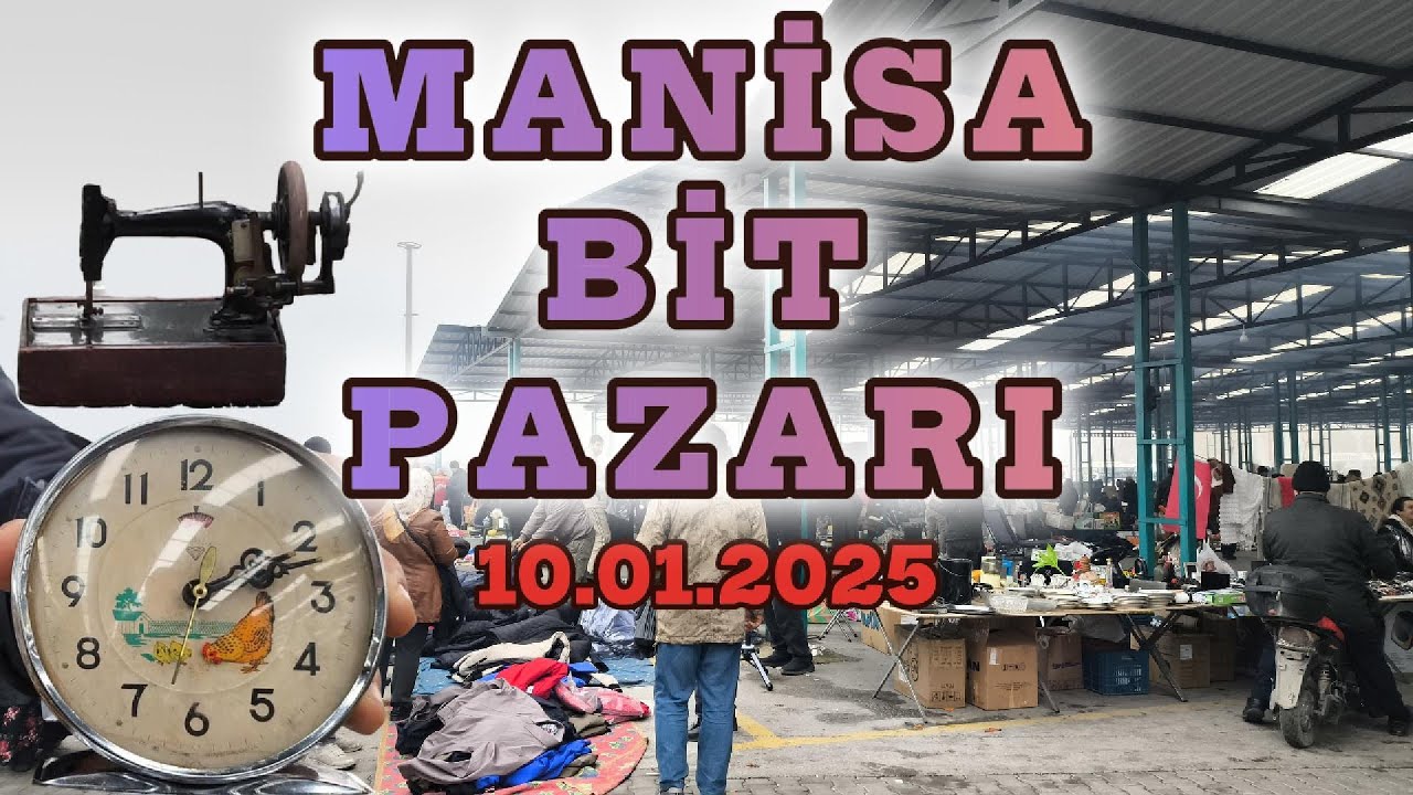 Антикварный и блошиный рынок Манисы