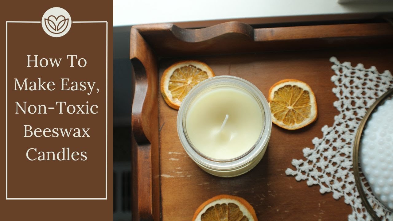 Beeswax Candles DIY- Handmade Candles at Home 