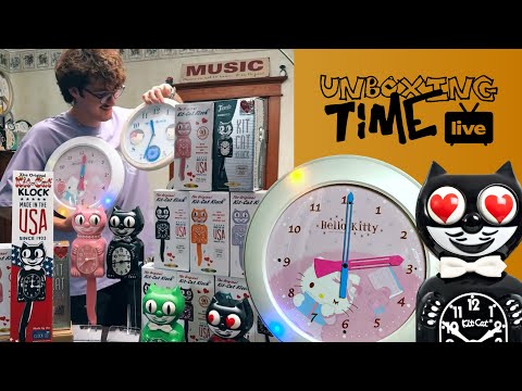 Hello, Kitties 😻😼 | Kit-Cat Klocks & Hello Kitty Rhythm Clock
