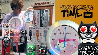 Hello, Kitties 😻😼 | Kit-Cat Klocks & Hello Kitty Rhythm Clock