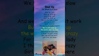 The Black Eyed Peas  Shut Up s shorts