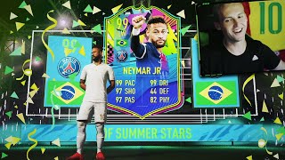 99 NEYMAR IN A PACK! NEW SUMMER STARS PACK OPENING! | FIFA 21 ULTIMATE TEAM