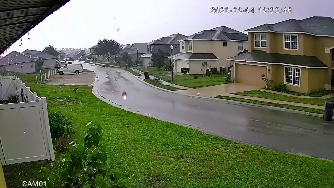 Afternoon thunderstorms in Central florida - YouTube