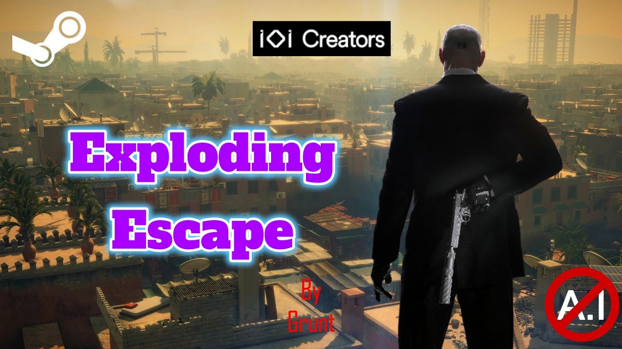 Hitman Woa - Exploding Escape [Steam Contract by Grunt] - YouTube