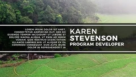 Big Lower Thirds V.1 Premiere Pro Templates