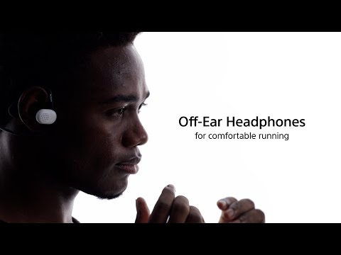 Off-Ear Headphones - for comfortable running | Sony