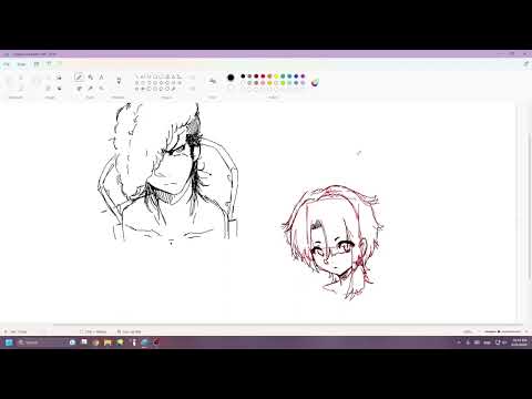 How to erase a sketch in MS Paint (2023)
