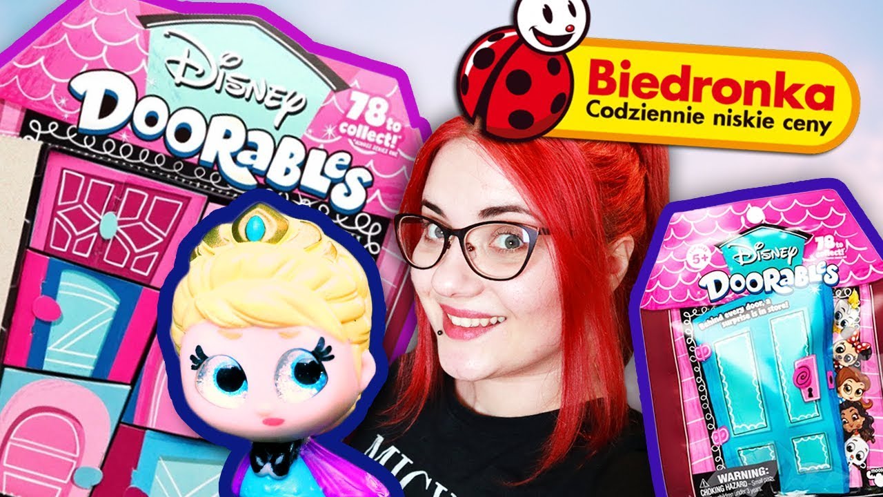 Bajki Miss Aga I Paweł Malinowski DOORABLES Z BIEDRONKI 👸 Figurki Disney 🧚 SASZETKI NIESPODZIANKI miss