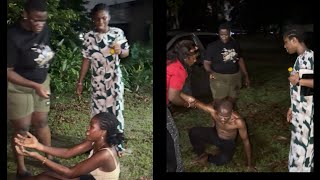 House help used jaz2 to collect her madam husband made him chase his wife nd kids😭😭