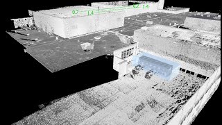 Faro 3D Point Cloud Flythrough in Navisworks