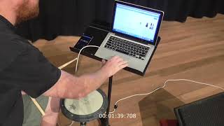FIVE MINUTE DRILLS - SINGLE ACCENT PERMUTATION - 100, 110 & 120 BPM
