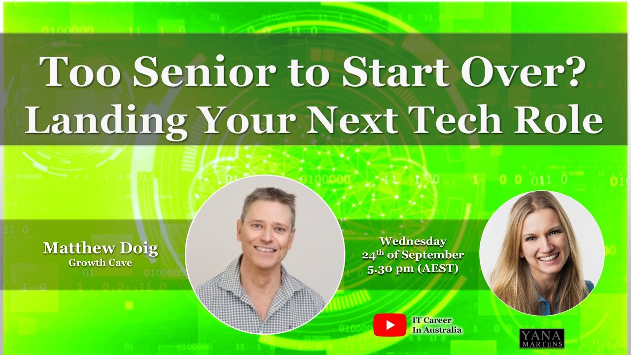 Too Senior to Start Over? Landing Your Next Tech Role