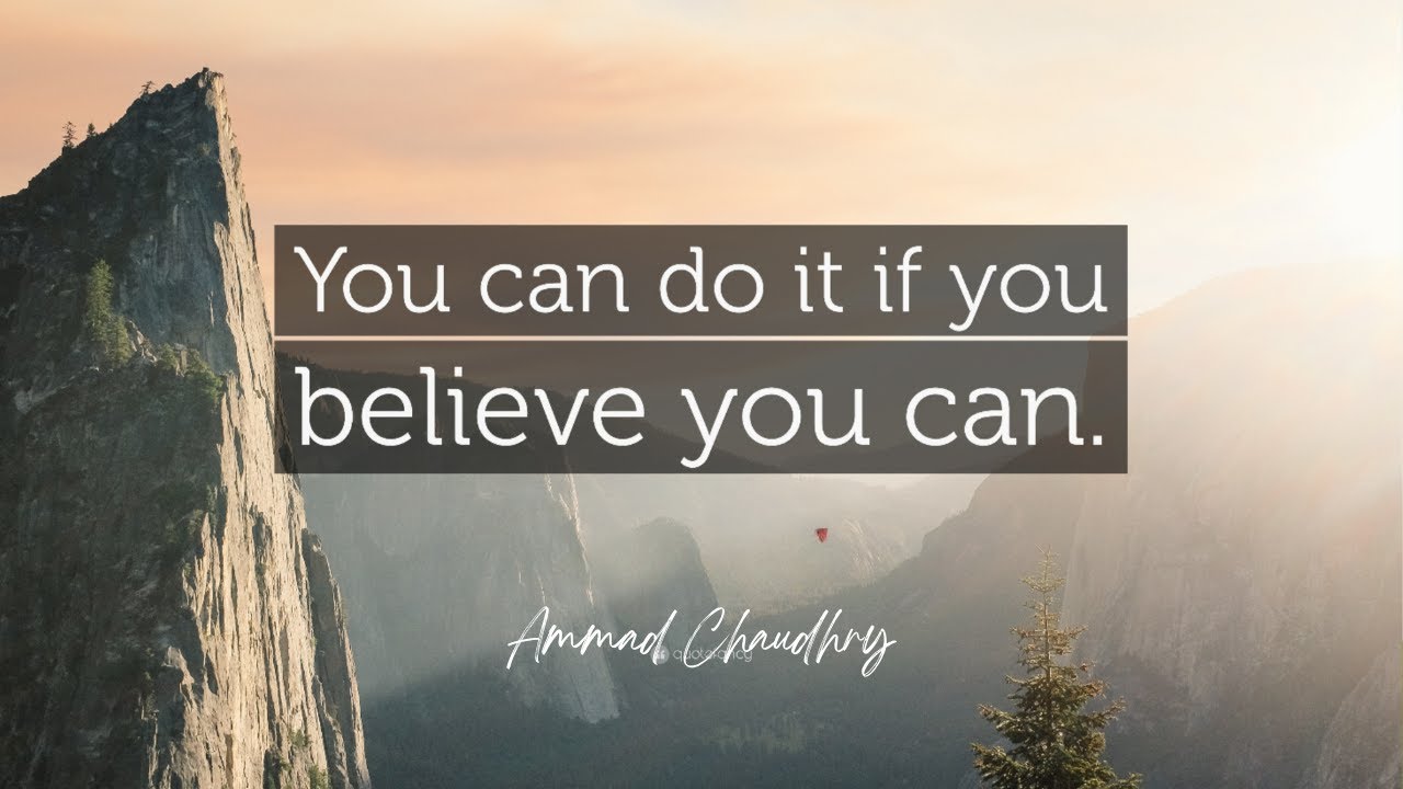 Unlocking Your Potential: The Power of Belief - YouTube