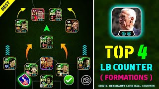 Meilleures Formations De Contre-Attaque Avec Longs Ballons Pour D. Deschamps Manager Efootbal...