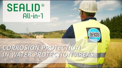 Corrosion protection in water protection areas with SEALID® All-in-1