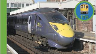 Class 395 departs Dover Priory