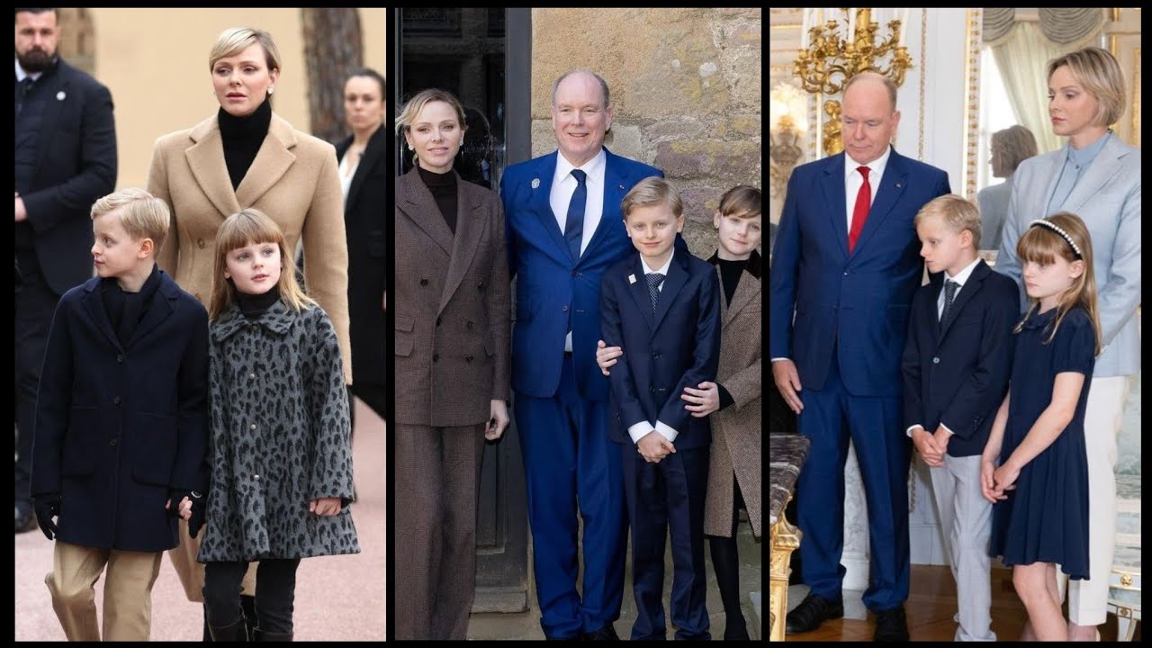 Princess Charlene of Monaco had her own mini me on Wednesday as she and her daughter Gabriella,