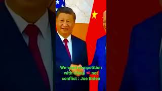 Xi Jinping -Joe Biden hand shake at Bali, Indonesia