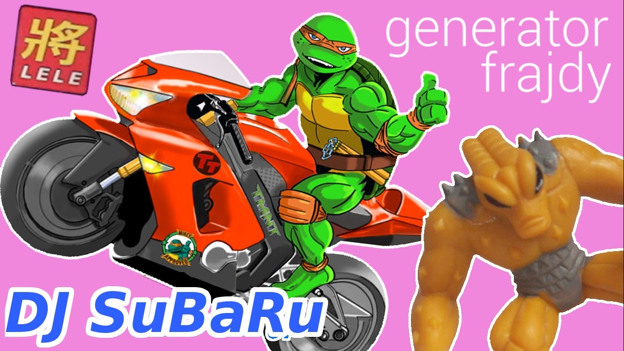 Zabawki z chińczyka 4: Kawasaki Żółwie Ninja z Włocławka