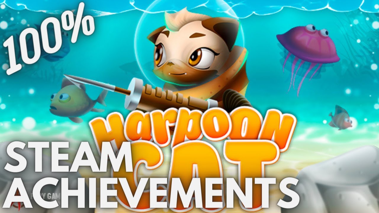 [STEAM] 100% Achievement Gameplay:  Harpoon Cat