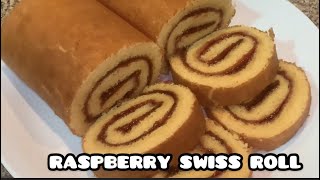 Raspberry Swiss Rolls Recipe.