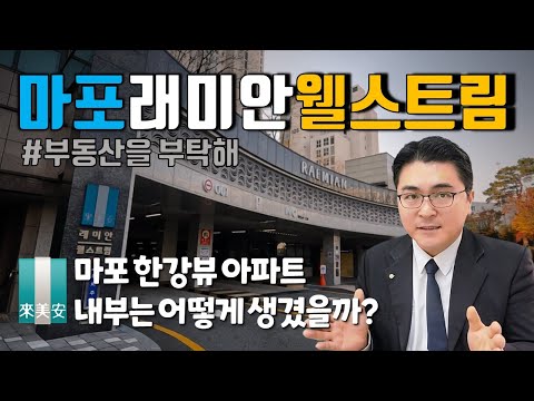 마포래미안웰스트림 한강뷰 아파트 현석동 신석초등학교 마포아파트 답사 매매 투자